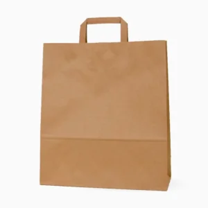 Bolsa de papel asa plana 32x12x41 cm - Sin Impresión